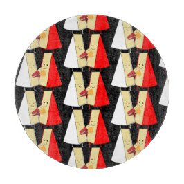 ワインとチーズの愛好家 カッティングボード