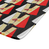 ワインとチーズの愛好家 カッティングボード (角)