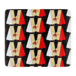 ワインとチーズの愛好家 カッティングボード