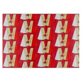 ワインとチーズの愛好家 カッティングボード