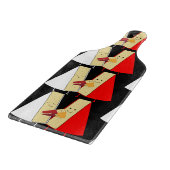 ワインとチーズの愛好家 カッティングボード (角)