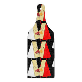 ワインとチーズの愛好家 カッティングボード