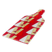 ワインとチーズの愛好家 カッティングボード (角)