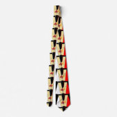 ワインとチーズの愛好家 ネクタイ (裏面)