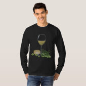 ワインとチーズをお願い Tシャツ (正面フル)