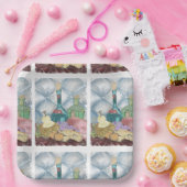 ワインとチーズシャルキュテリー ペーパープレート (パーティー)