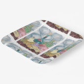 ワインとチーズシャルキュテリー ペーパープレート (傾斜あり)