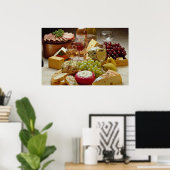 ワインとチーズパーティー ポスター (ホームオフィス)