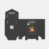 ワインとチーズペアリングイベントの写真とロゴの追加 フェイバーボックス (折り畳みなし)