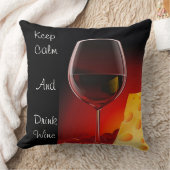 ワインとチーズ枕 クッション (ブランケット)