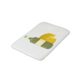 ワインとチーズ バスマット (アングル)