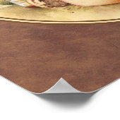 ワインとチーズ ポスター (角)