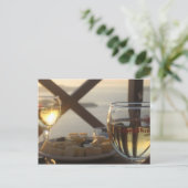 ワインとチーズ ポストカード (スタンド正面)