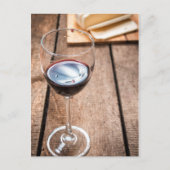 ワインとチーズ ポストカード (正面)