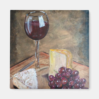 ワインとチーズ マグネット