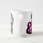 ワインとバラバレンタイン ジャンボコーヒーマグカップ (裏面)