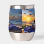 ワインとビーチ (左面)