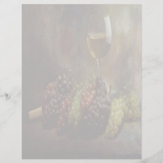 ワインとブドウのチラシ チラシ (正面)