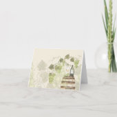 ワインとブドウインスパイア園 サンキューカード (正面)