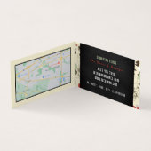 ワインとブドウ、フローラシャルボードワインバー/ワイナリー 名刺 (内部)