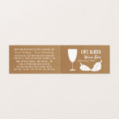 ワインとブドウ、ワ素朴インバー/ワイナリー、詳細 名刺 (外部フラット)