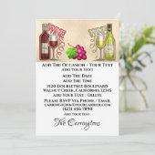 ワインと友達 招待状 (スタンド正面)