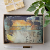 ワインと応援ティッシュペーパー 薄葉紙 (ギフト)