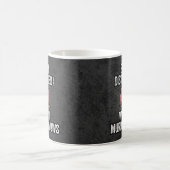 ワインと殺人ショーに気を取られる コーヒーマグカップ (中央)