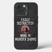 ワインと殺人ショーのケースマに気を取られる Case-Mate iPhoneケース (裏面)