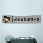 ワインと煙草の誕生日バナー 横断幕 (トレードショー)