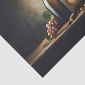 ワインと葡萄が絵を描命の離れ 薄葉紙 (詳細)