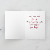 **ワインとFAVのかかとを注ぐ**お母さんの日です！!! カード (内部)