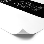 ワインなんて上品な人が手に入る飲 ポスター (角)