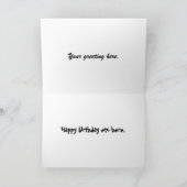 ワインに水をまいて下さい カード (内部)