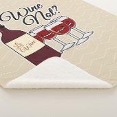 ワインのないブドウアルコール赤いバラピノー種の葡萄のガラス シェルパブランケット (3/4)