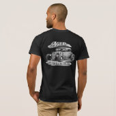 ワインのように熟成された Tシャツ (裏面フル)