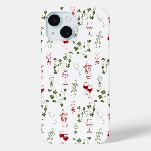 ワインのように熟成する Case-Mate iPhoneケース (裏面)