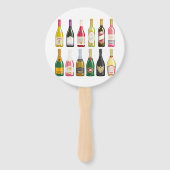 ワインのアロマホイール ハンドファン (裏面)