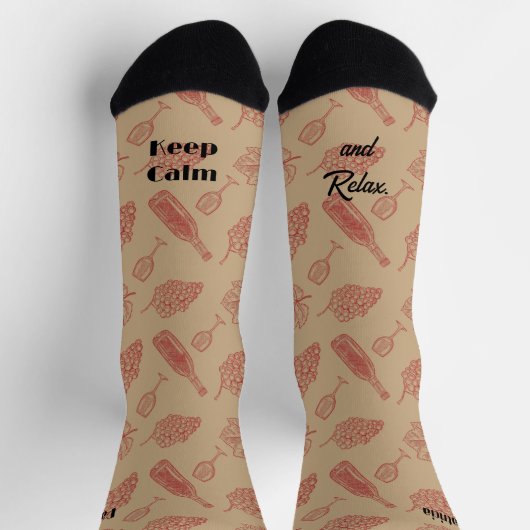 ワインのクルーの靴下をもっと持ってきてくれ ソックス (上部)