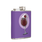 ワインのグラス フラスク (右)