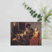 ワインのグラス ポストカード (スタンド正面)