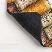 ワインのコルクのマウスパッド マウスパッド (コーナー)