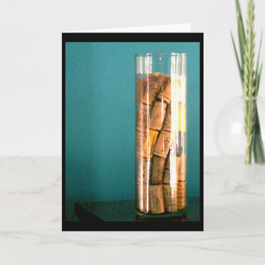 ワインのコルク カード (正面)