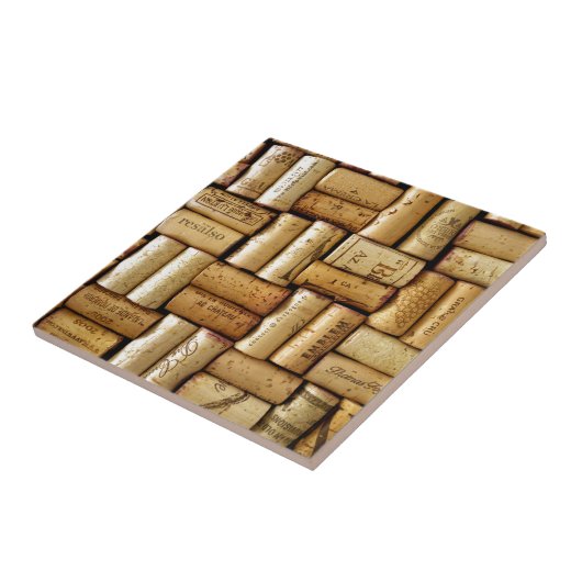 ワインのコルク タイル (側面)