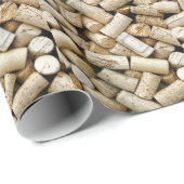 ワインのコルク ラッピングペーパー (ロールコーナー)