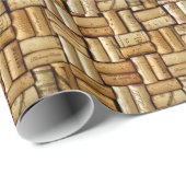 ワインのコルク ラッピングペーパー (ロールコーナー)