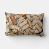 ワインのコルク ランバークッション (裏面)