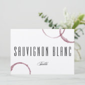 ワインのシミ ワイナリー ヴィネヤード テーブル カード 番号 (スタンド正面)