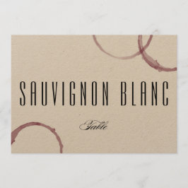 ワインのシミ ワイナリー ヴィネヤード テーブル カード 番号