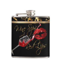 ワインのスープと赤い唇 フラスク